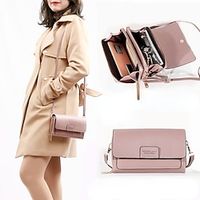 New Wallet Ladies Korean Multi-card Position Clutch Large Capacity Messenger Shoulder Bag Mobile Phone Bag Lightinthebox - thumbnail