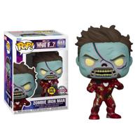 Funko Pop Marvel What If…? Zombie Iron Man Glow-In-The-Dark Exclusive