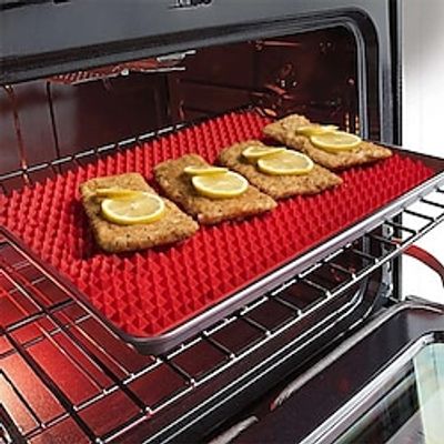 1pc Non-Stick Silicone Pyramid Cooking Mat for Baking, Microwave Oven, and Pastry - Easy Cleanup and Durable Lightinthebox