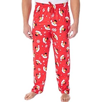 Men's Christmas Pajamas Flannel Pajama Pants Lounge Pants 1 pcs Santa Claus Stylish Casual Comfort Home Christmas Daily Cotton Blend Comfort Soft Pant Drawstring Elastic Waist Spring Fall Red Lightinthebox Men's Christmas Pajamas Flannel Pajama Pants Lounge Pants 1 pcs Santa Claus Stylish Casual Comfort Home Christmas Daily Cotton Blend Comfort Soft Pant Drawstring Elastic Waist Spring Fall Red Lightinthebox