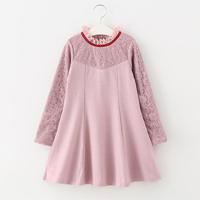 Pink Patchwork Dresses for Girls