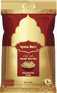 Kyma Gold Jeerakasala Rice 5Kg (25 Bags + 11 Bags Free) Dubai Delivery Only