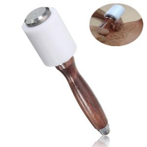 Leather Cutting Hammer Craft Stamping Tools Leather Craft DIY Working Used Mallet