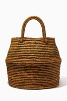 Large Bahia Basket Bag in Toquilla Straw Large Bahia Basket Bag in Toquilla Straw