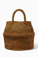 Large Bahia Basket Bag in Toquilla Straw - thumbnail