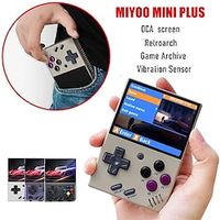Miyoo Mini Plus  Portable Game Console 3.5 Inch IPS 640x480 Screen Support External TF Card with 8000 Games 3000mAh Batter Lightinthebox - thumbnail