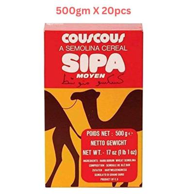 Sipa Couscous Semolina Cereal 500G (Pack of 20)