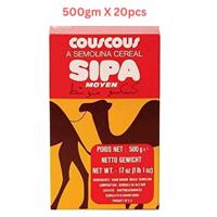 Sipa Couscous Semolina Cereal 500G (Pack of 20)
