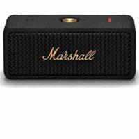 Marshall Emberton Portable Bluetooth Speaker, Black and Brass