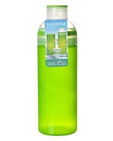 Sistema 700ml Trio Water Bottle Green Sistema 700ml Trio Water Bottle Green
