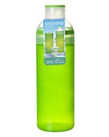 Sistema 700ml Trio Water Bottle Green - thumbnail