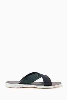 EA Kriss Kross Sandals in Leather