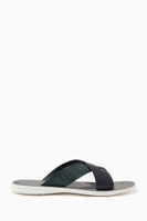 EA Kriss Kross Sandals in Leather - thumbnail