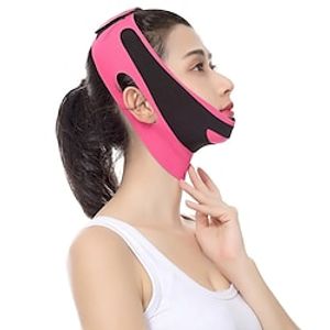 Elastic Face Slimming Bandage V Line Face Shaper Women Chin Cheek Lift Up Belt Facial Massage Strap Face Skin Care Beauty Tools miniinthebox