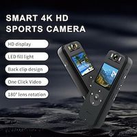 Z09 high-definition outdoor back clip camera handheld 4K wireless wifi sports DV with screen display law enforcement recorder Lightinthebox