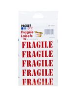 Packer 3x5 inch Fragile Sticker 25 Count - thumbnail