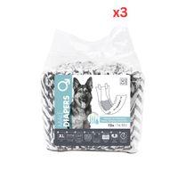 M-PETS Male Dog Diapers Xl 12 Pack (Pack of 3)
