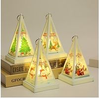 Christmas Decorations Small Horse Lanterns Hanging Pieces Lighting Decorations Cross-Border New Products LED Electronic Candle Lights Portable Wind Lamps  1PC Lightinthebox - thumbnail