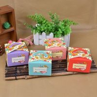 50PCS Flowers Birds Candy Boxes Wedding Candy Boxes
