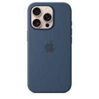 Apple iPhone 16 Pro Silicone Case with MagSafe - Denim - thumbnail