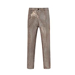 Retro Vintage Disco 1980s Shiny Metallic Pants Disco Men's Halloween Performance Event / Party Pants Lightinthebox