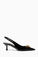 La Medusa 55 Slingback Pumps in Naplak Leather - thumbnail