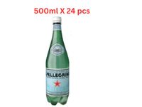 San Pellegrino Sparkling Natural Mineral Water Plastic Bottle - 24 x 500 ml