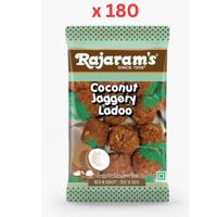 Rajarams Coconut Jaggery Ladoo 80G Pack of 180