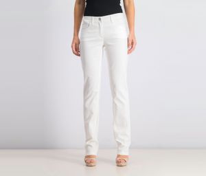 Womens Rhinestone Pants  Off White