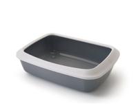 Savic Cat Litter Iriz Tray + Rim - Grey - 50CM