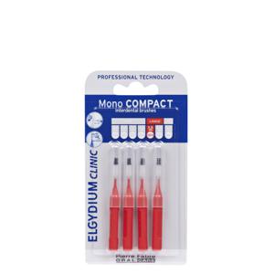 Elgydium Clinic Mono Compact Interdental Brushes Red x4