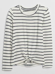 Kids Graphic Tie-Front Shirt