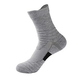 Men's Socks Mixed Color / Sports and Outdoors Socks Medium Athleisure Gray 1 Pair miniinthebox