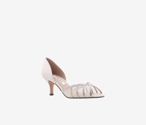 Womens Nina Corita Mesh DOrsay Pump  Ivory