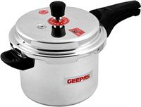 Geepas GPC326 Aluminum Induction Base Lightweight & Durable Pressure Cooker with Lid, GPC326