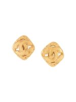 Chanel Pre-Owned 1996 CC earrings - GOLD - thumbnail