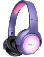 Philips On Ear Pink Wireless Kids Headphones-TAKH402PK