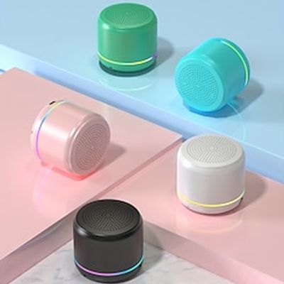 LED Mini Speaker - 400mAh Battery Life 5.1 Type C Charging TF Card Calling 3W Amplifier miniinthebox LED Mini Speaker - 400mAh Battery Life 5.1 Type C Charging TF Card Calling 3W Amplifier miniinthebox