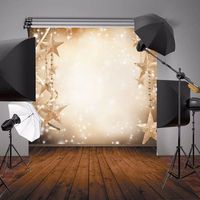 5x7ft Christmas Thin Vinyl Backdrop Photography Prop Snow Photo Background