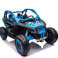 Megastar Ride On Buggy 24 V Licensed Can Am Maverick UTV - DK24V-CA001 -Blue (UAE Delivery Only)