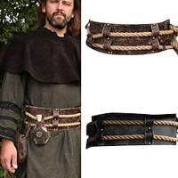 Medieval Renaissance Steampunk 17th Century Cosplay Costume Waist Belt Warrior Viking Celtic Knight Ranger Elven Men's Women's Halloween Performance Stage LARP Belt Lightinthebox