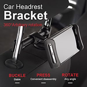 Phone Holder Stand Mount Car Adjustable Stand Phone Holder Adjustable 360°Rotation Aluminum Silicone Phone Accessory iPhone 12 11 Pro Xs Xs Max Xr X 8 Samsung Glaxy S21 S20 Note20  miniinthebox