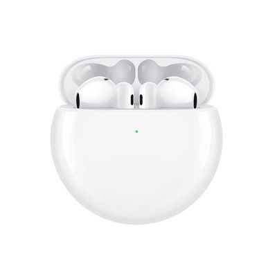 Huawei Freebuds 4 | Wireless Noise Cancelation Ear Buds | Bluetooth Headphone | White Color