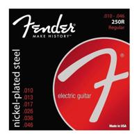 Fender 250R Electric Guitar Strings - Nickel-Plated Steel (10-46 Regular Gauge)