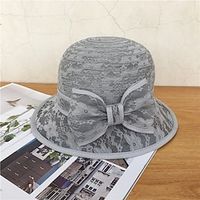 Hats Fancy Plain Casual Holiday Elegant With Appliques Headpiece Headwear Lightinthebox - thumbnail