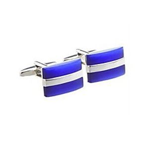Men's Cufflinks Formal Classic Opal Brooch Jewelry Blue For Formal miniinthebox