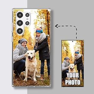 Custom Phone Case  Cover for Samsung Galaxy S23 S22 S21 S20 Ultra Plus A54 A34 A14 A73 A53 A33 A23 A13 A72 A52 A42 A32 A22 5G 4G Personalized All Over Print TPU Design Gifts for Parents and Friends miniinthebox