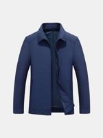 Mens Solid Color Jacket - thumbnail