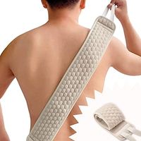 Bath Shower Exfoliating Back Scrubber Strap Loofah Spa Skin Body Sponge Brush Deep Cleaning Revitalizing Skin 333.5inch Gray miniinthebox Bath Shower Exfoliating Back Scrubber Strap Loofah Spa Skin Body Sponge Brush Deep Cleaning Revitalizing Skin 333.5inch Gray miniinthebox