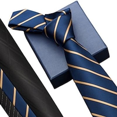 Men's Ties Neckties Stripes and Plaid Formal Evening Wedding Party Festival Lightinthebox